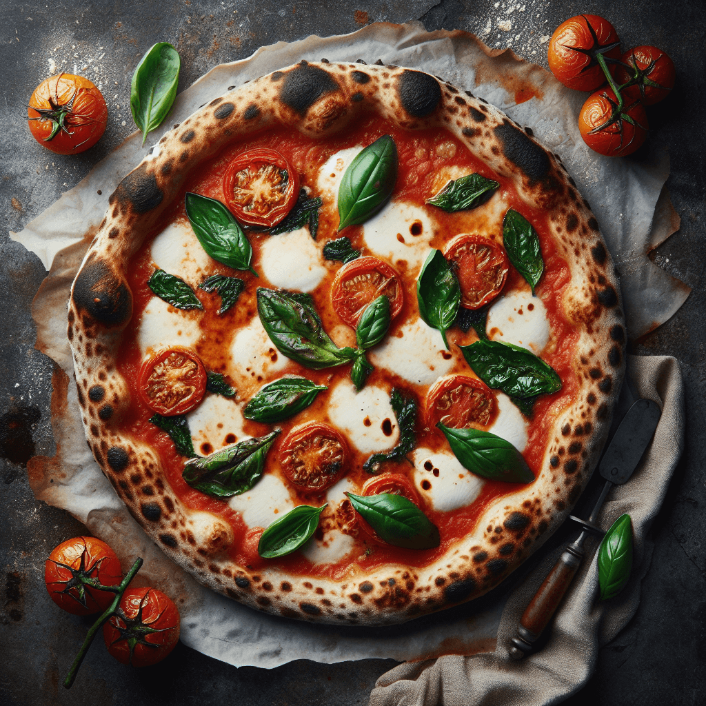Classic Neapolitan-Style Pizza Margherita