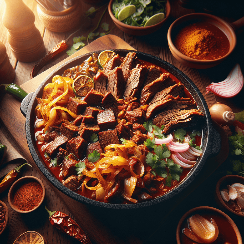Classic Mexican Beef Birria Stew