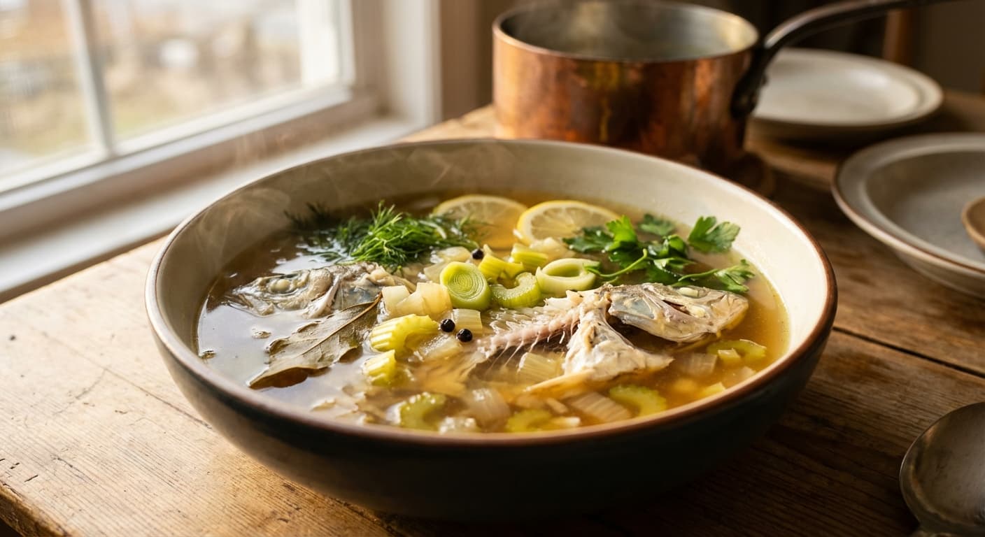 Asareh Mahi — Persian Fish Stock - authentic persian recipe