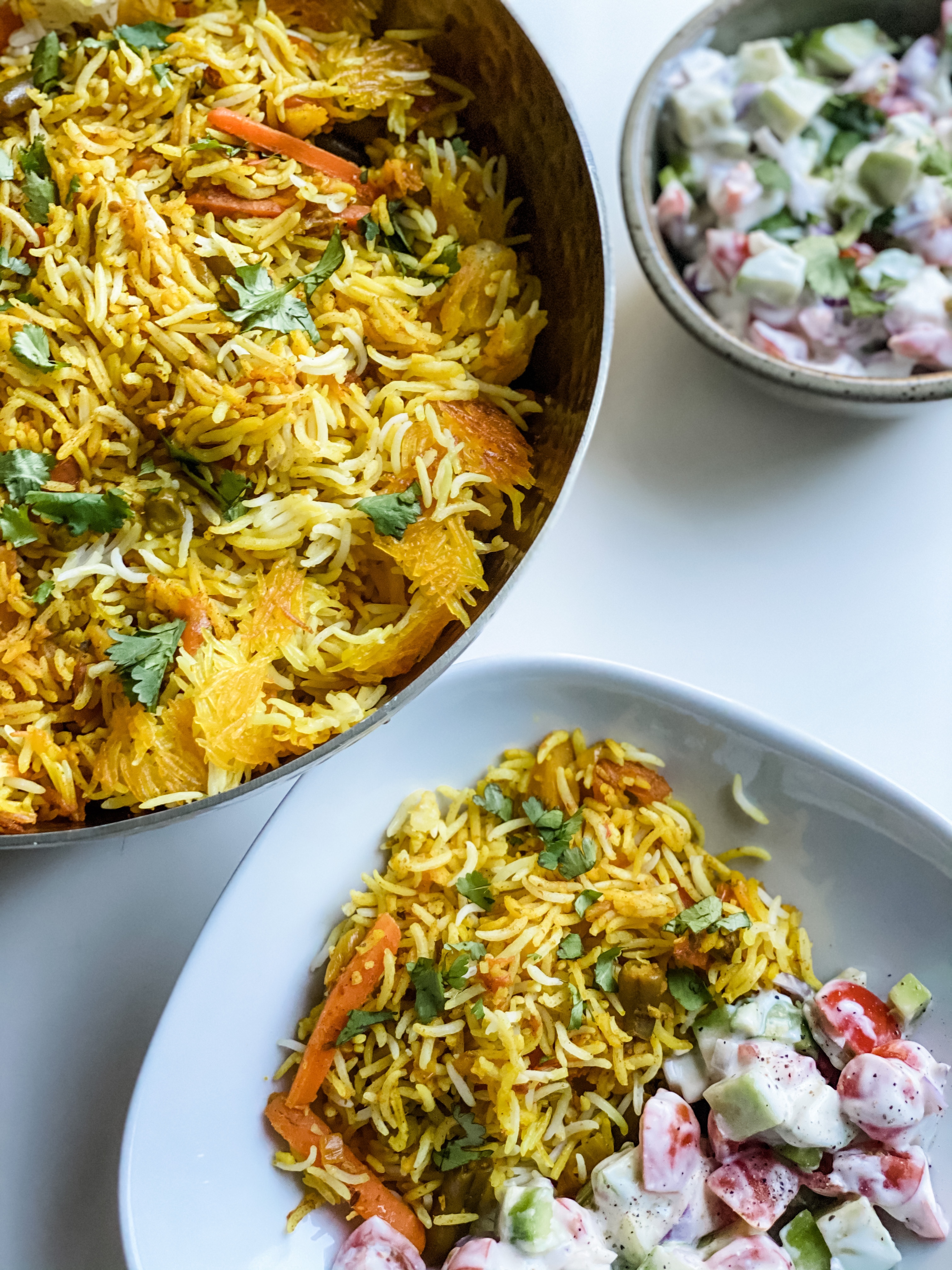 Slow-Cooked Beef and Vegetable Biryani (Goosht Biryani ba Sabzijat)