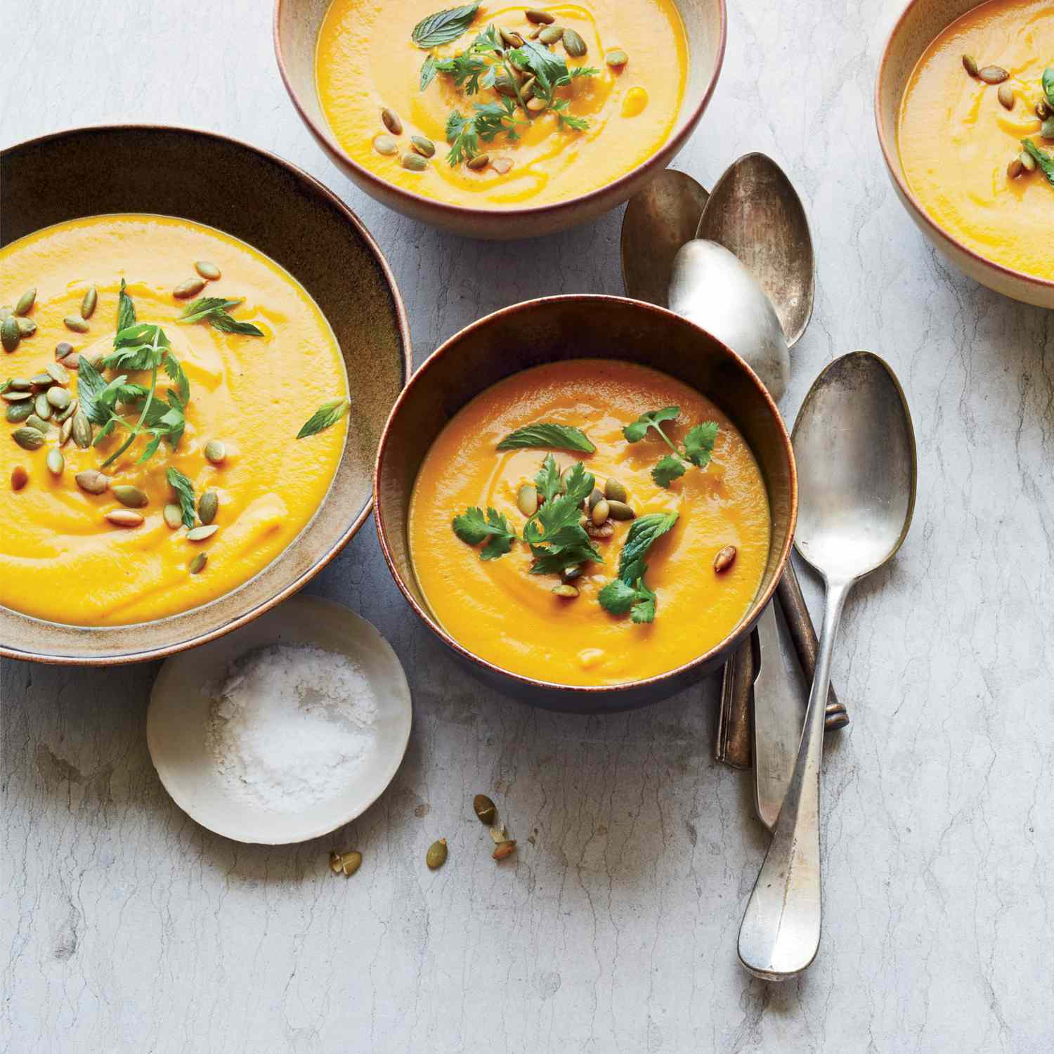 Creamy Curried Carrot & Apple Soup