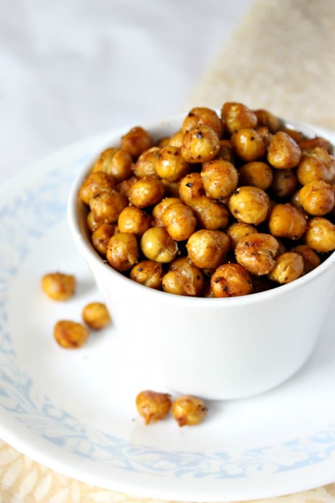 Spiced Oven-Roasted Chickpeas (Nokhod Boo Dadeh)