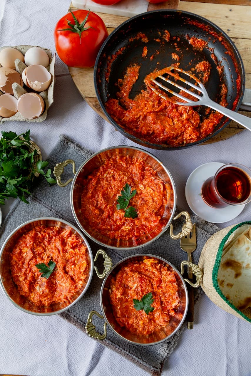 Creamy Tomato & Herb Deltanine Omelette