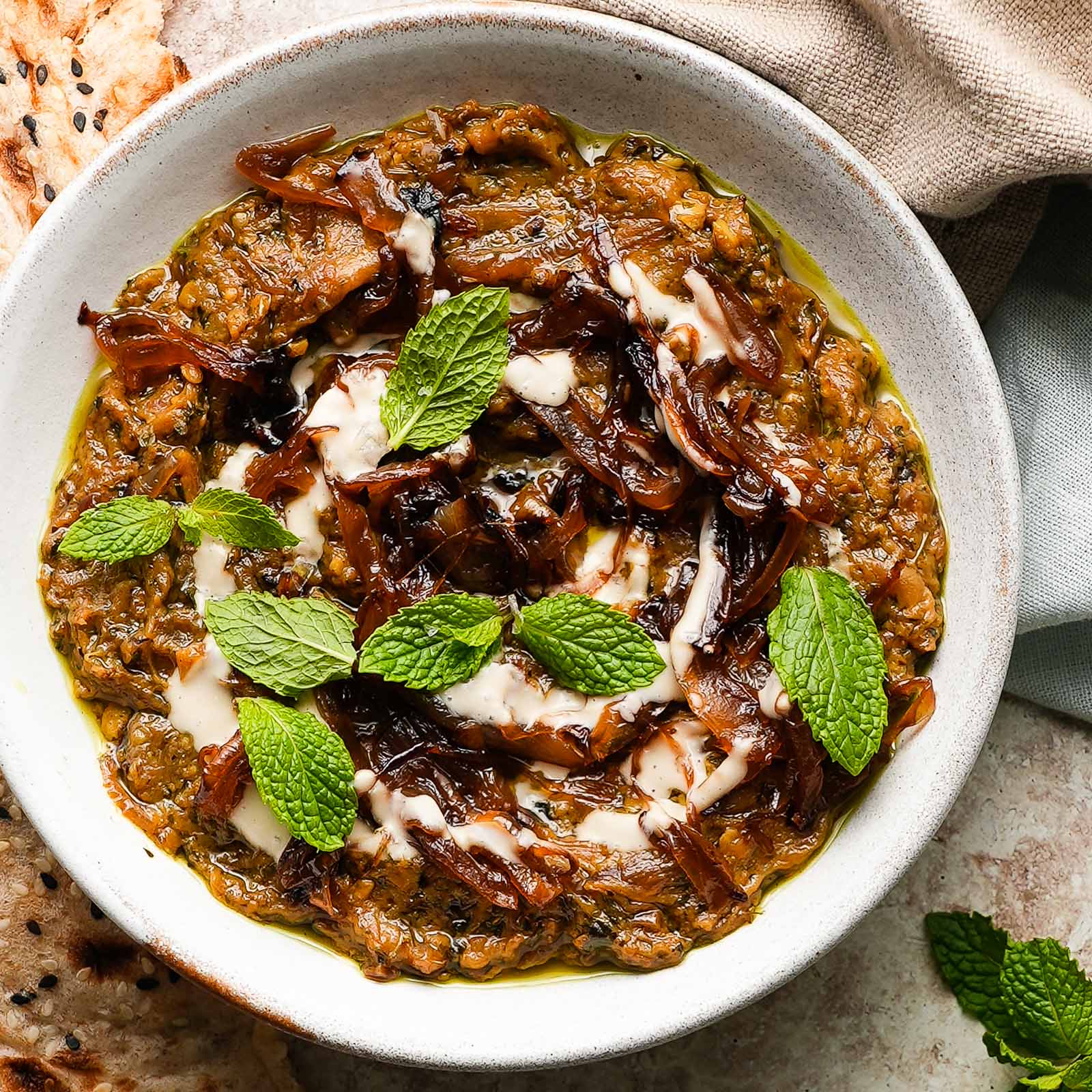 Persian-Style Eggplant Omelette (Omelet-e Bademjan)