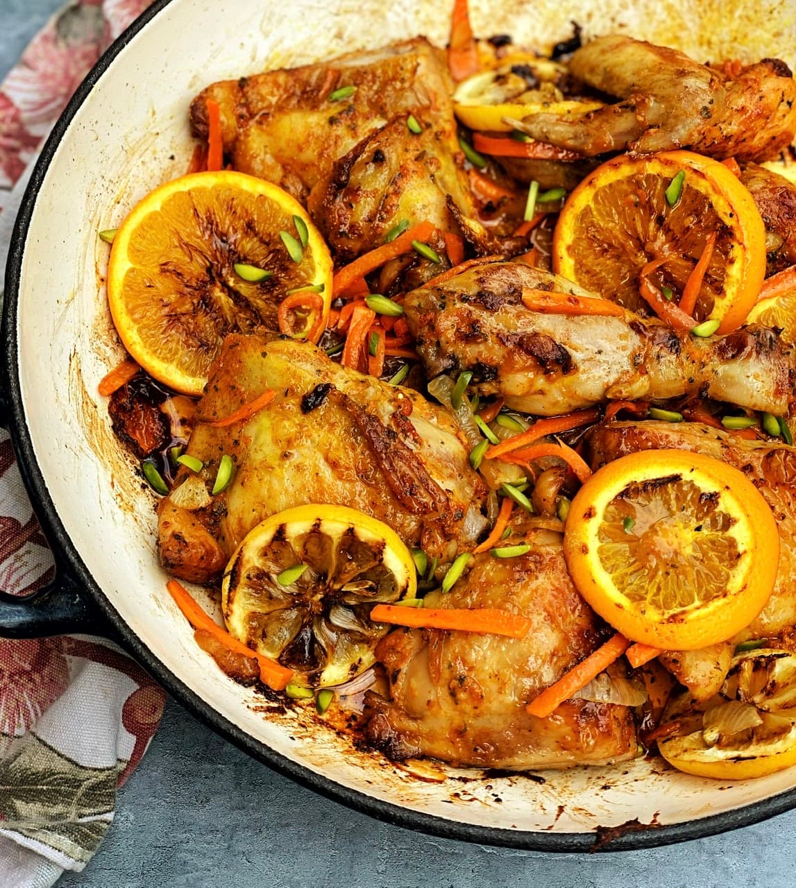 Orange-Glazed Skillet Chicken Breast