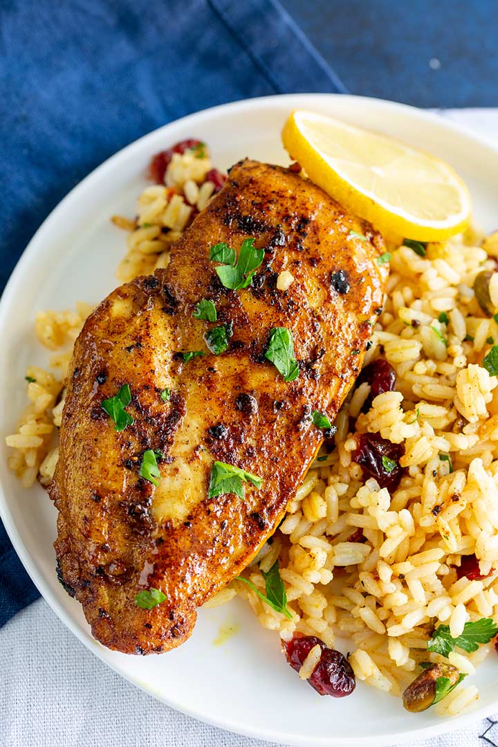 Creamy Coconut Chicken with Orange & Pineapple