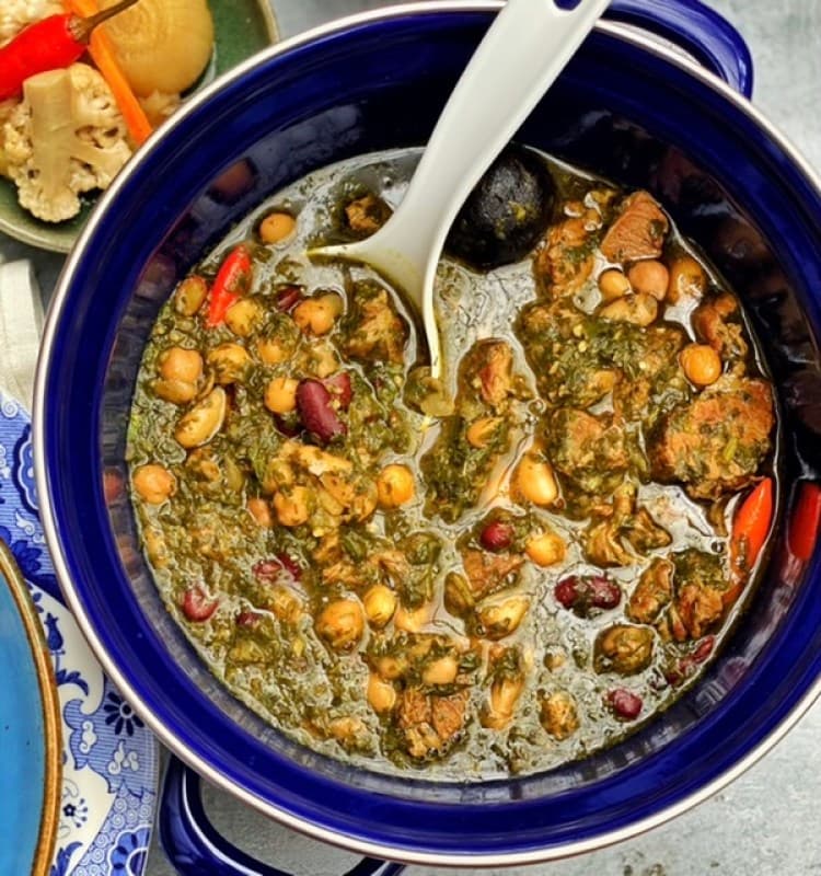 Hearty Persian Mixed Legume Stew (Khorak-e Hoboobat)