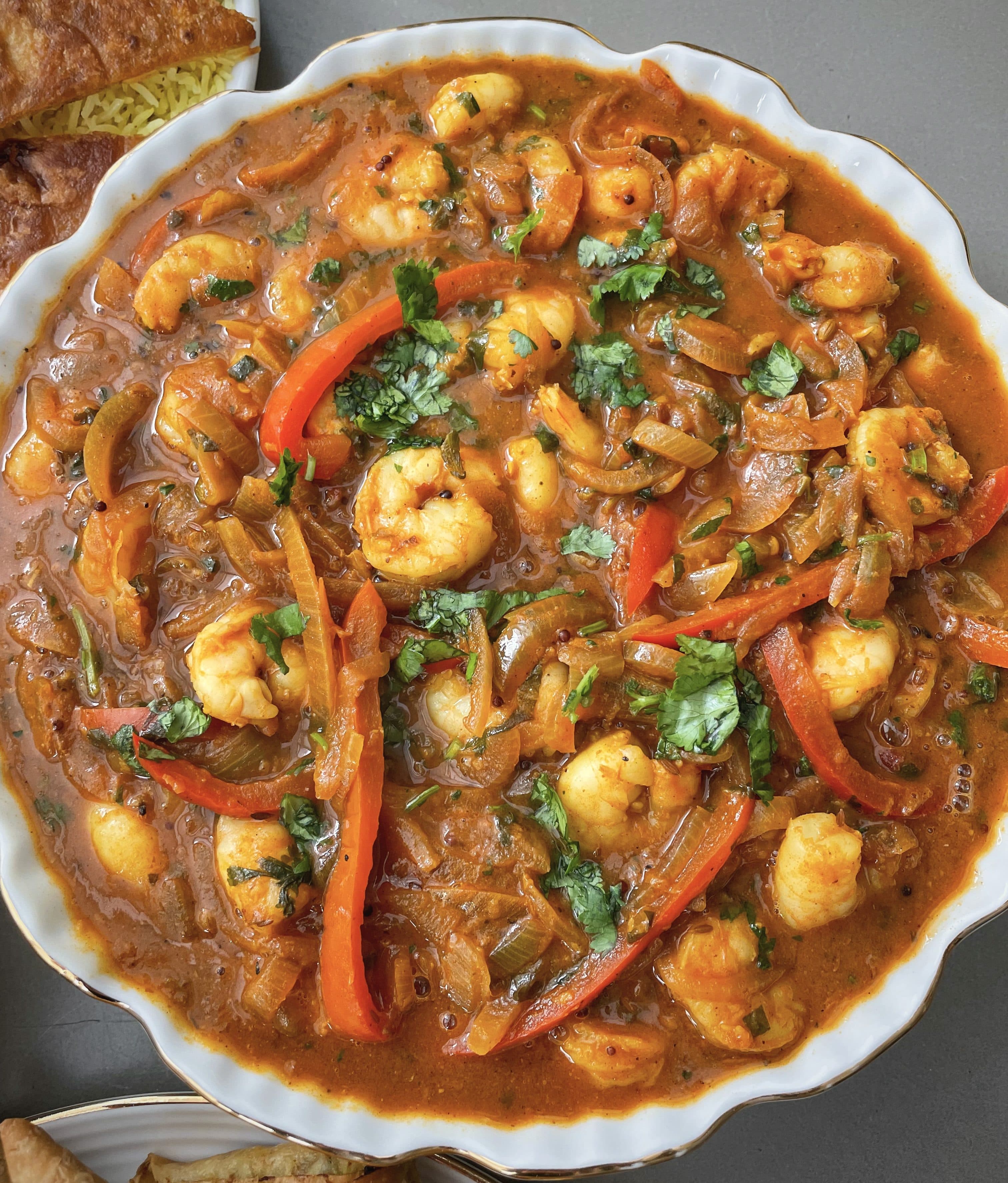 Persian Shrimp Stew (Khorak Meygoo)