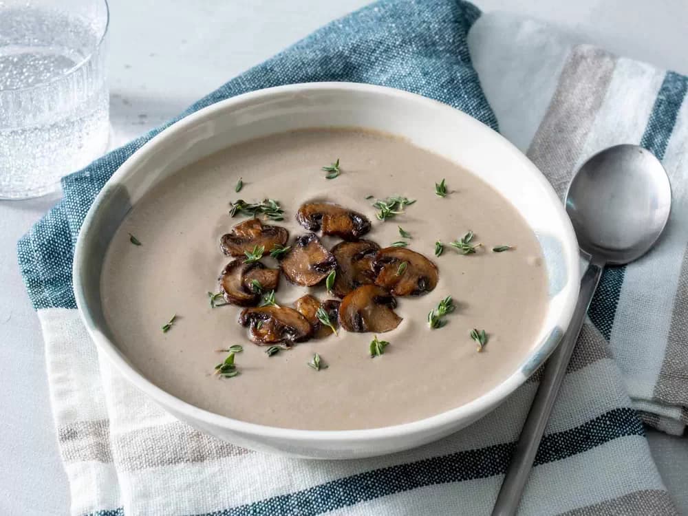 Persian-Style Mushroom Potage (Petazh-e Gharch)