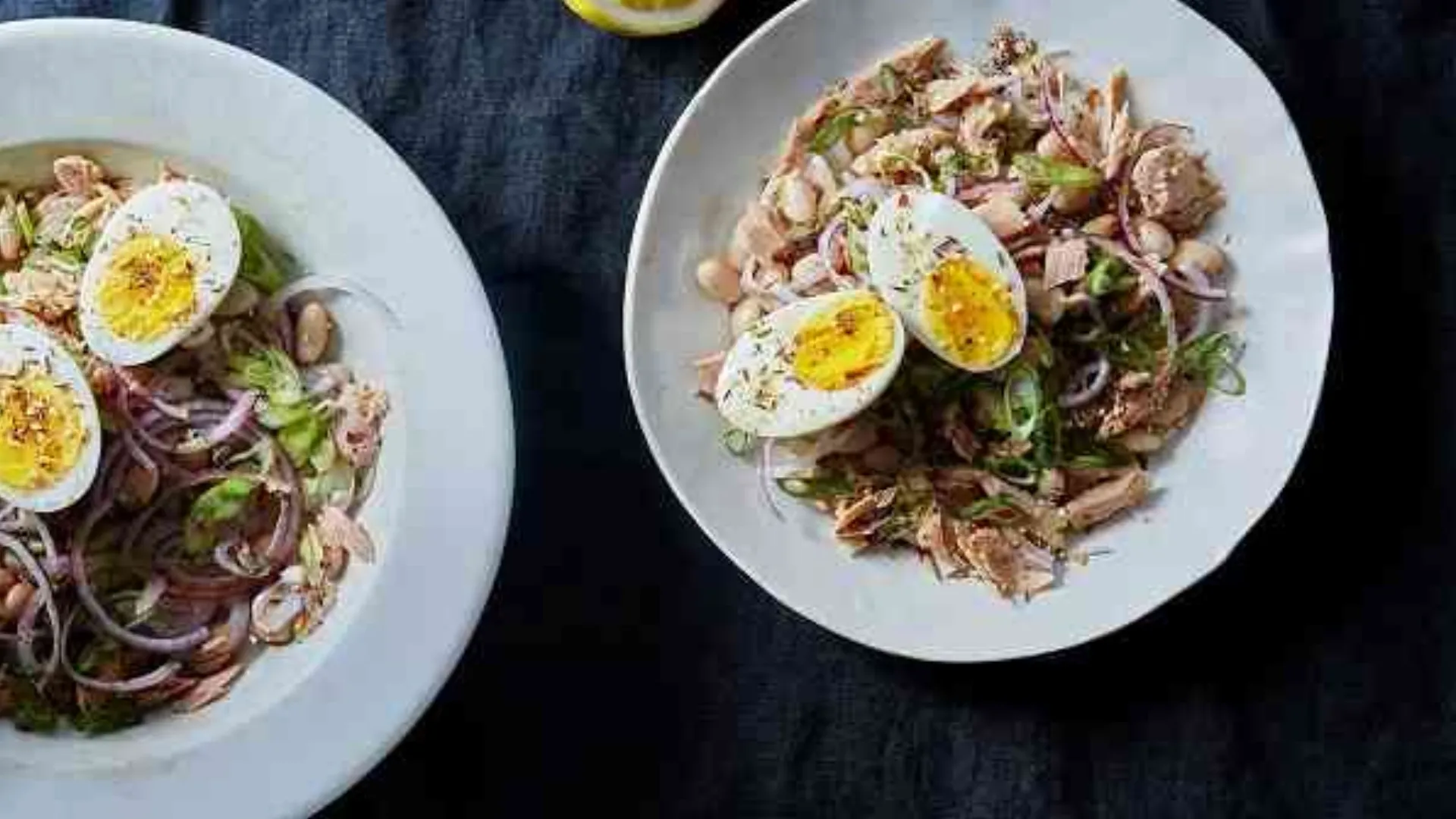 Tuna & Dill Stuffed Eggs with Capers