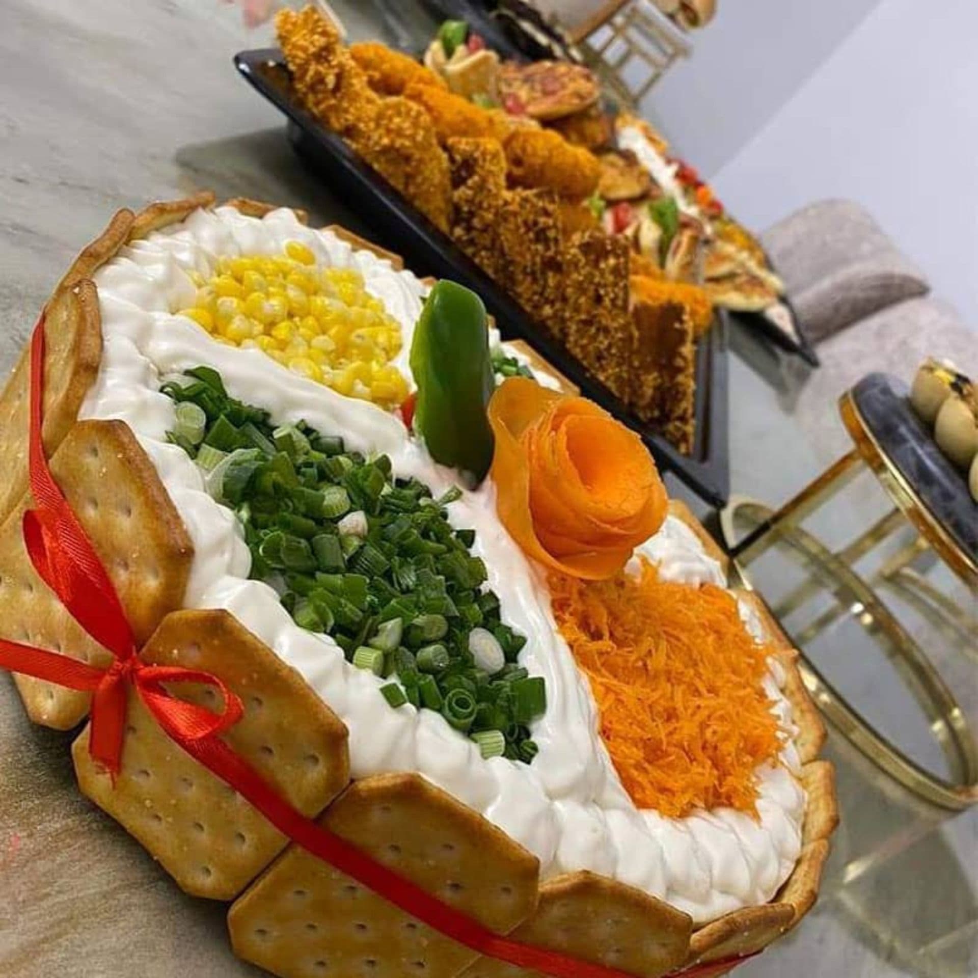 Persian Chicken Cake with Walnuts and Barberries (Kake-ye Morgh)