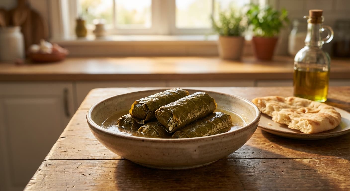 Dolmeh Barg Mo — Persian Stuffed Grape Leaves - authentic persian recipe