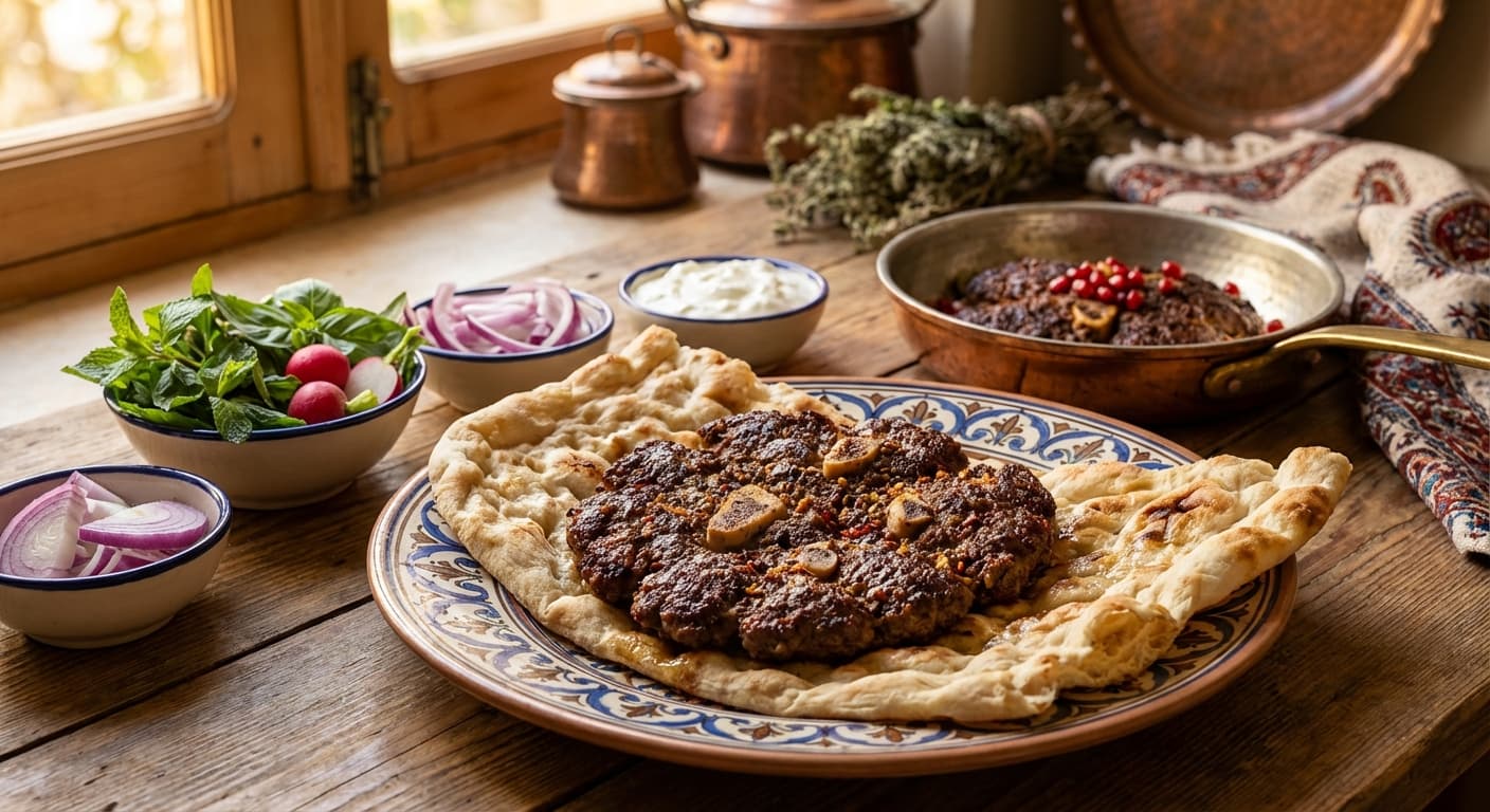 Esfahani Beryani — Isfahan Minced Beef Skillet - authentic persian recipe