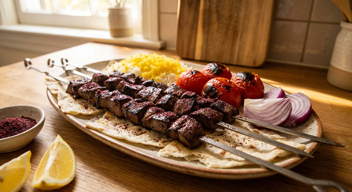 Jigar Kabab — Persian Lamb Liver Skewers - authentic persian recipe