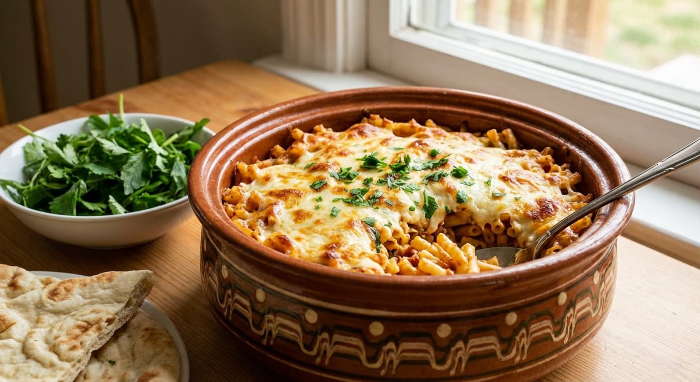 Khorak-e Macaroni — Persian Baked Pasta - authentic persian recipe