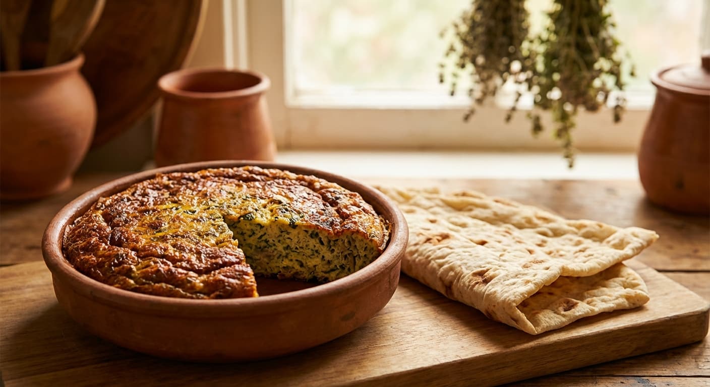 Kookoo-e Goosht — Persian Meat Frittata - authentic persian recipe