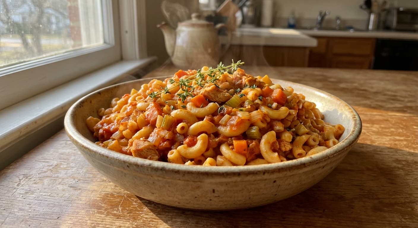 Makaroni Foori ba Sos Makhsoos — Quick Persian-Style Macaroni - authentic persian recipe