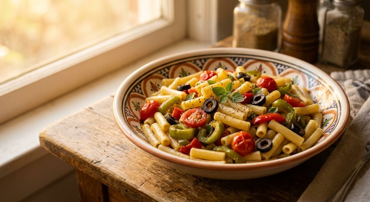 Makaroni Rangarang — Colorful Persian-Style Macaroni - authentic persian recipe