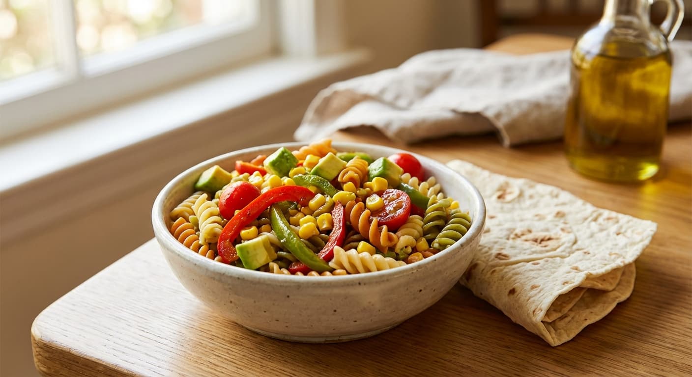 Makaroni Rangi — Vibrant Persian-Style Pasta Salad - authentic persian recipe