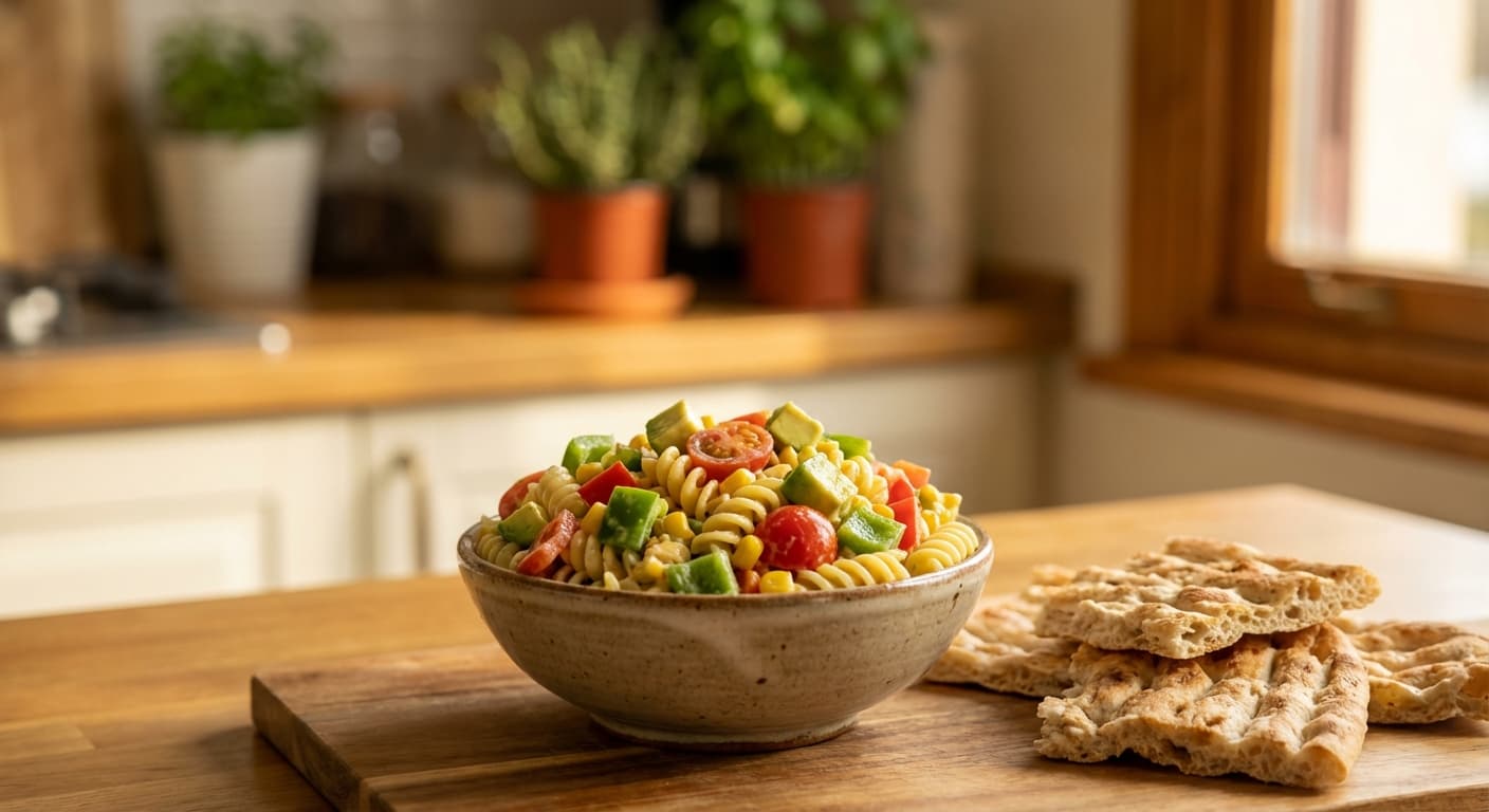 Makaronieh Rangi — Persian-Style Colorful Macaroni Salad - authentic persian recipe