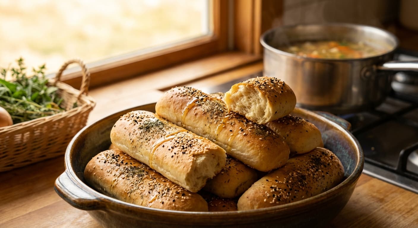 Nan-e Soup — Persian Dill-Infused Soup Bread - authentic persian recipe