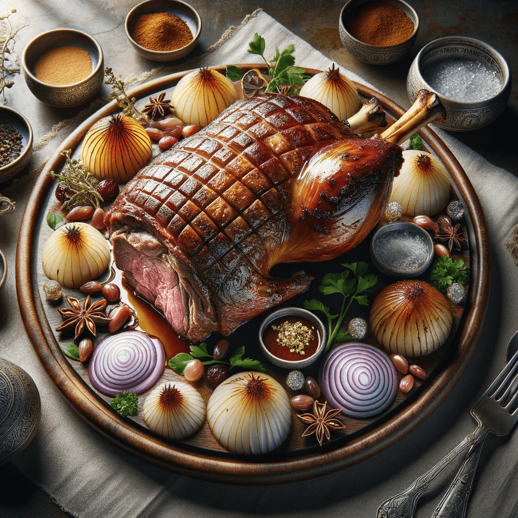 Traditional Persian Whole Stuffed Lamb (Barreh Doroste)