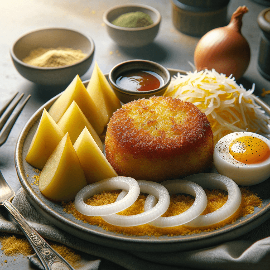 Crispy Persian Potato Cutlets (Kotlet Sib Zamini)