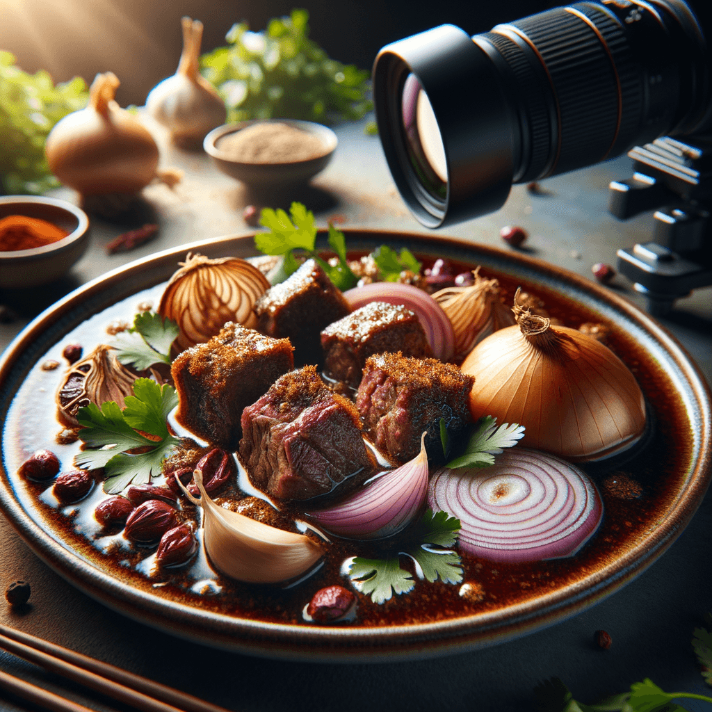 Northern Persian Torsheh Sumac Chicken Stew (Khoresht-e Torsheh Somagh)