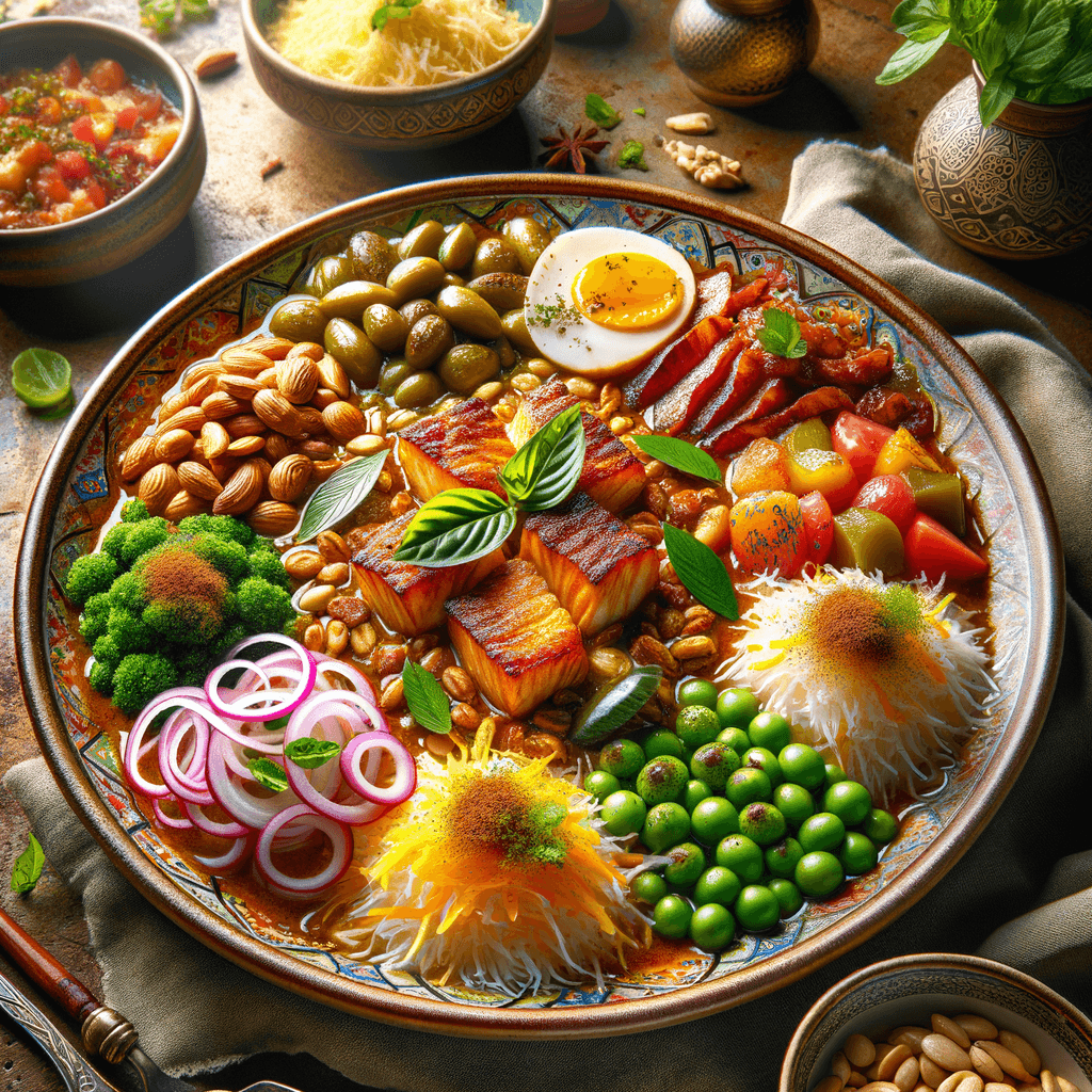 Herb-Rich Kangaroo and Lamb Stew (Khorash-e Kangar)