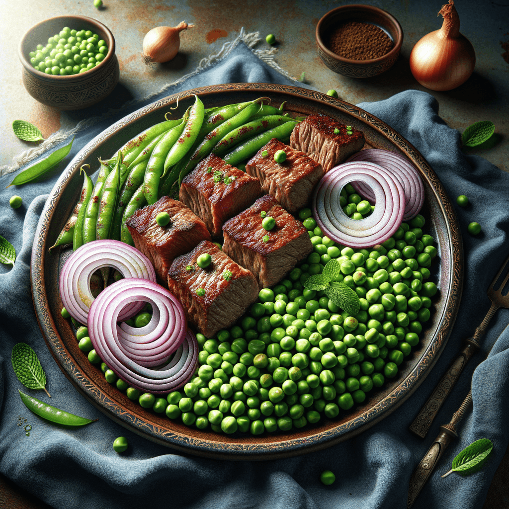 Persian Green Pea Tas Kebab