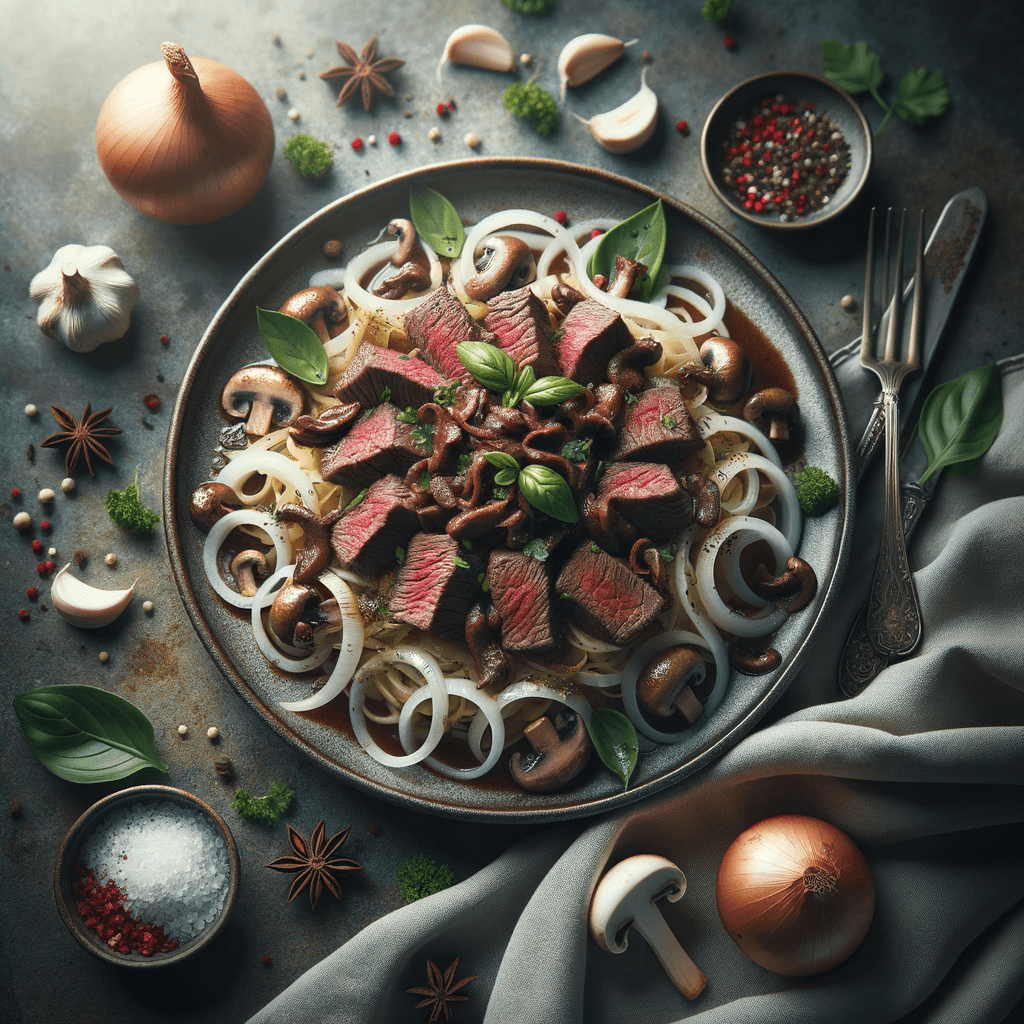Classic Beef Stroganoff with Mushrooms