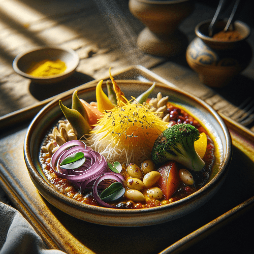 Marooka Saffron-Curry Roast Chicken