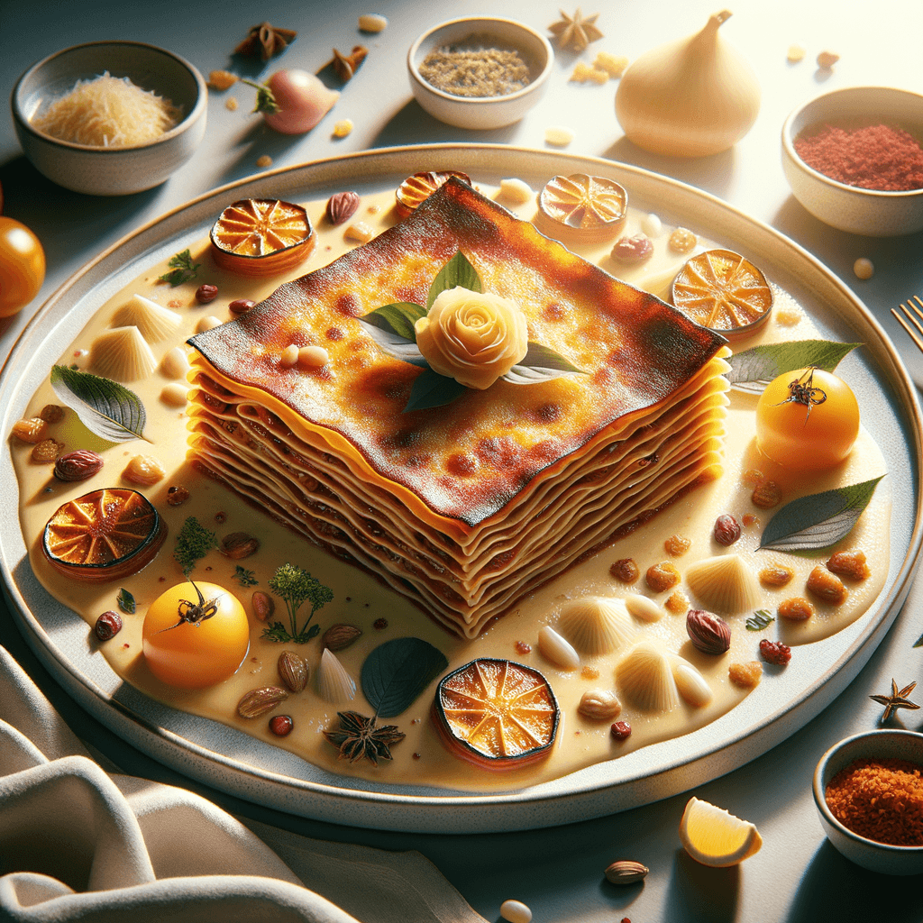 Classic Italian Meat & Vegetable Lasagna with Béchamel