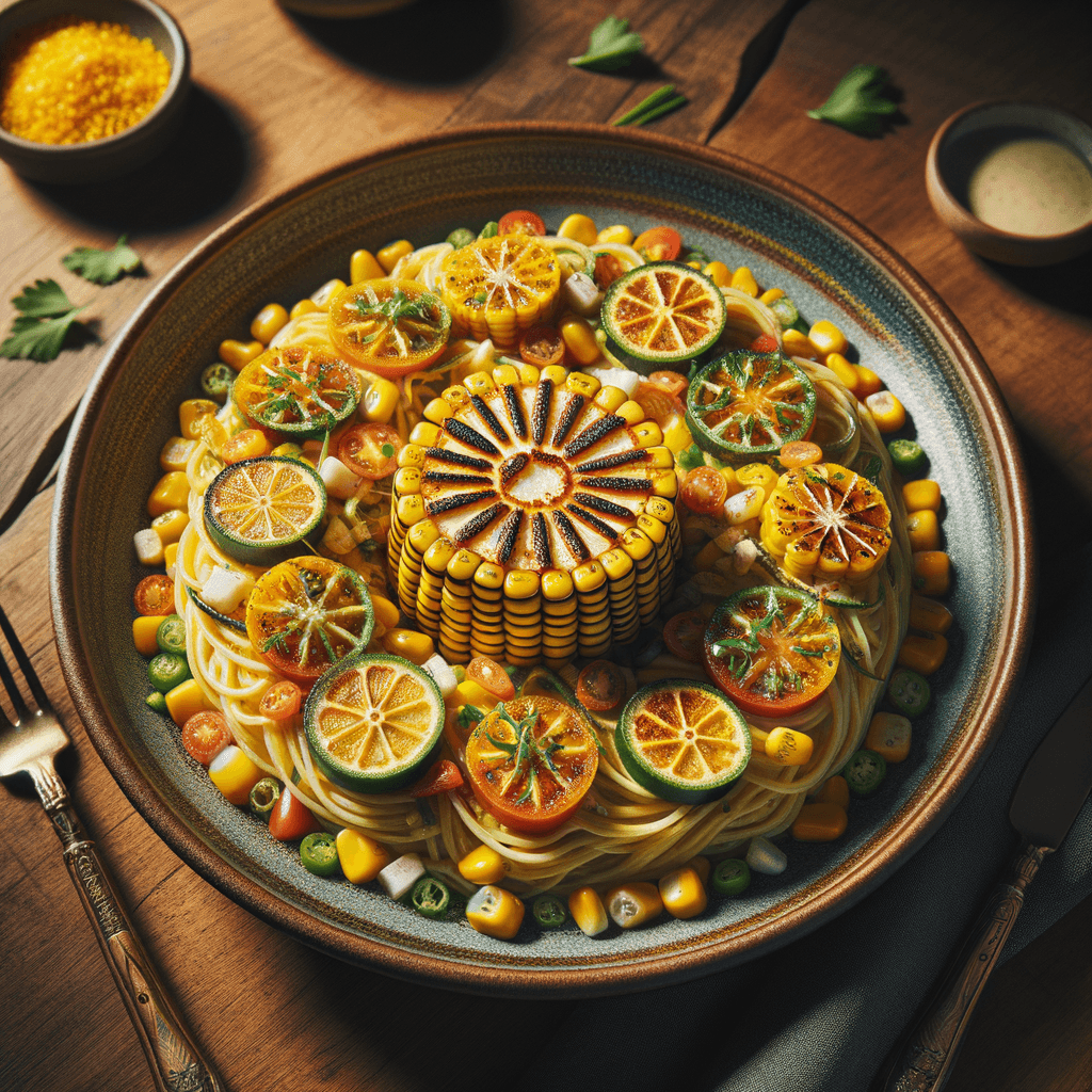 Creamy Mexican-Style Corn with Mushrooms and Crispy Potatoes