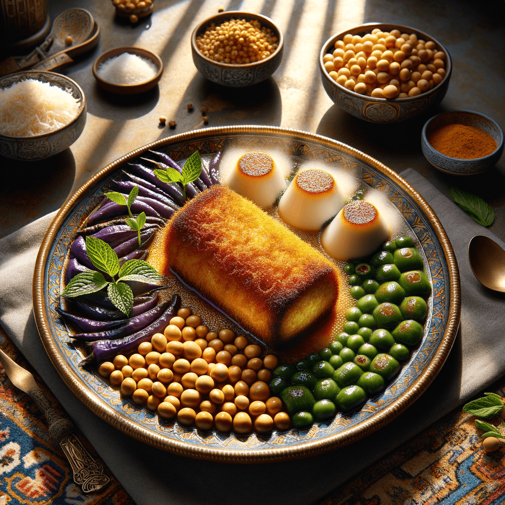 Crispy Soybean & Eggplant Toast Sandwiches