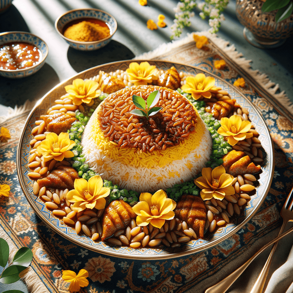 Herb-Stuffed Persian Rice Balls (Polow Topi)