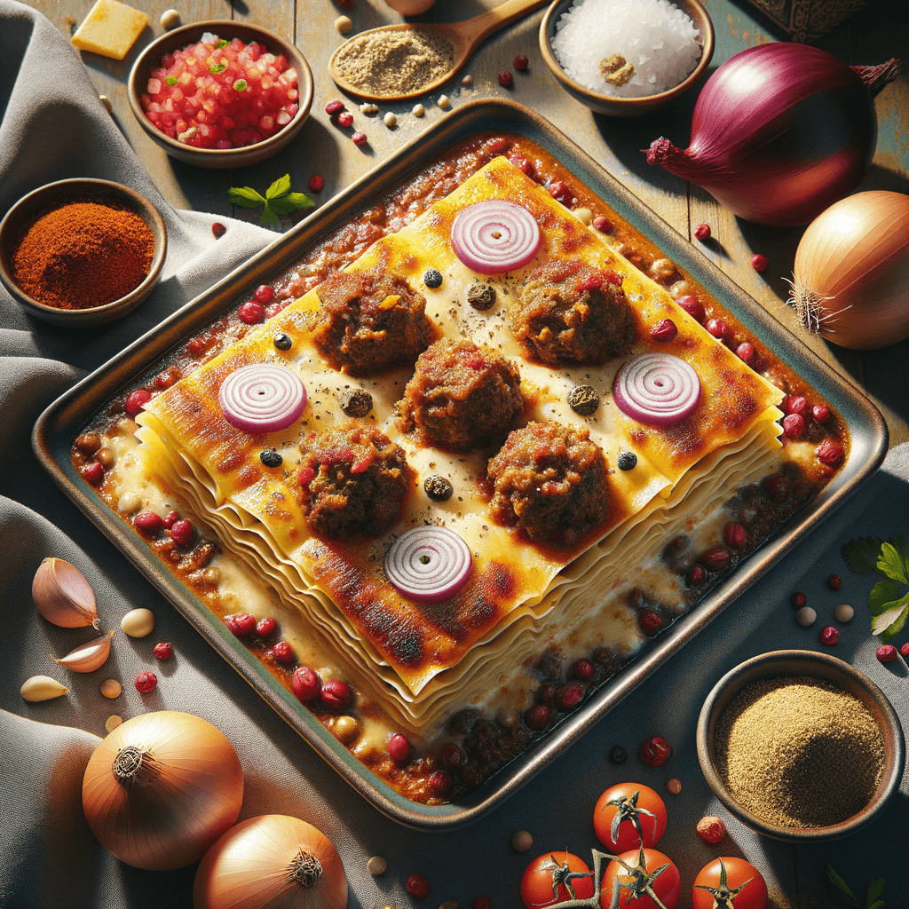 Classic Italian Lasagna with Beef Ragù and Three Cheeses