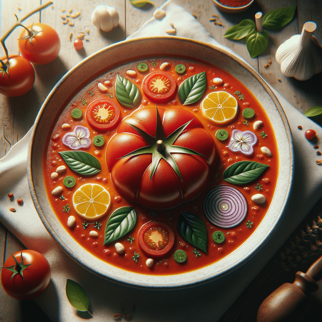 Classic Tomato Potage (Patazh Gojeh Farangi)