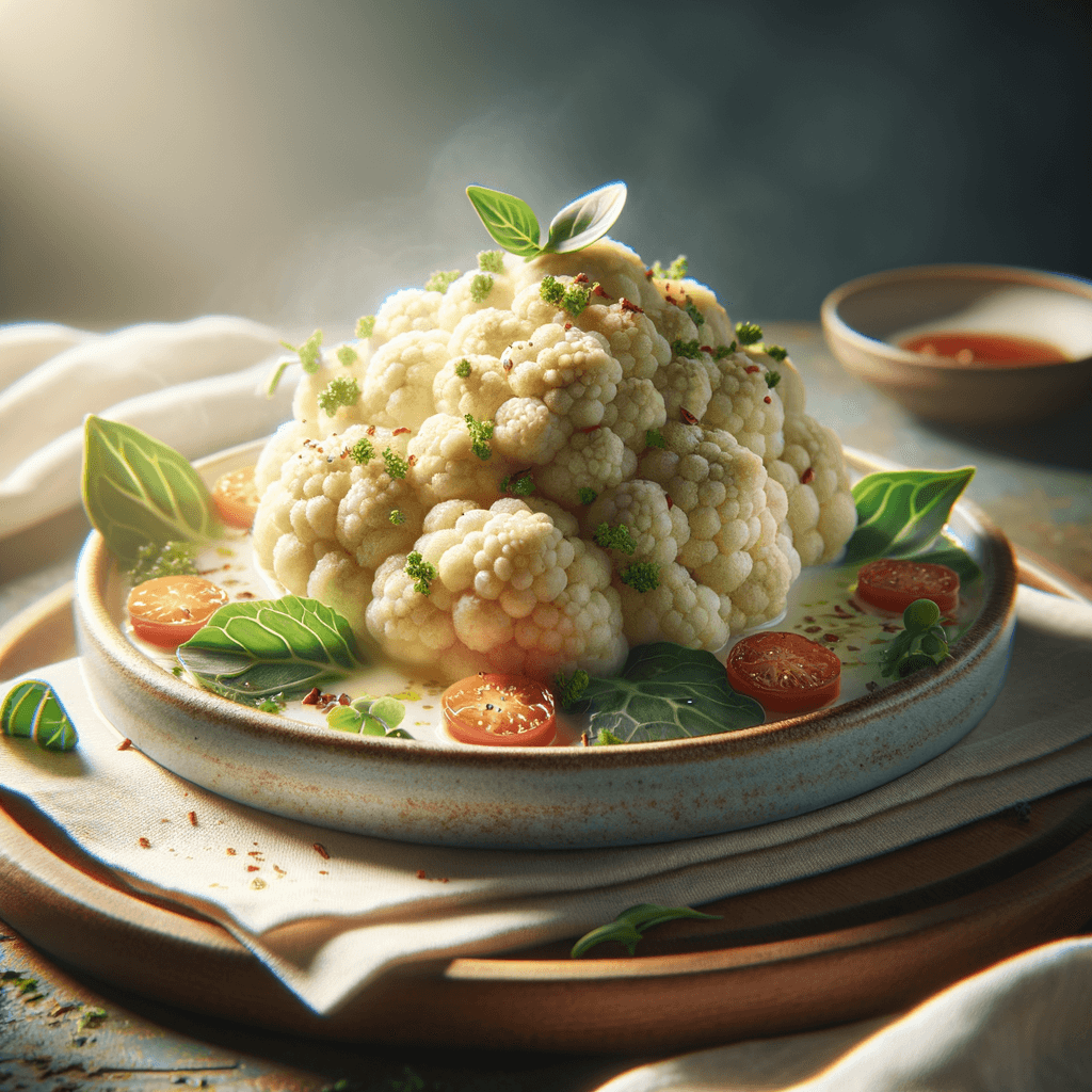 Greek-Style Braised Cauliflower in Tomato Sauce