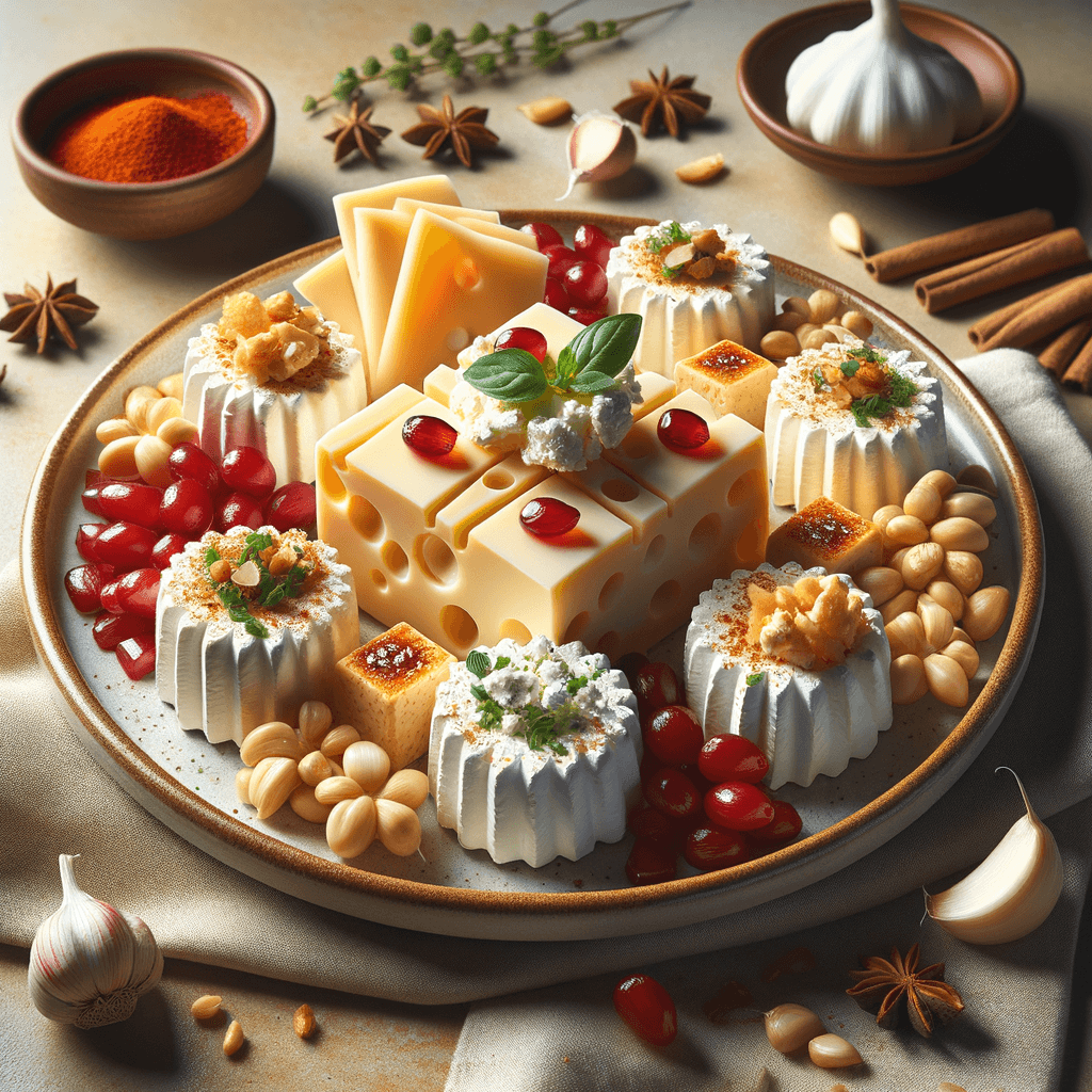 Herbed Cheese Hors d'Oeuvre (Ardour Panir)