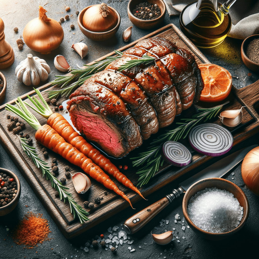 Slow-Braised Rosemary Roast Beef (Kabab Goosht Gav)