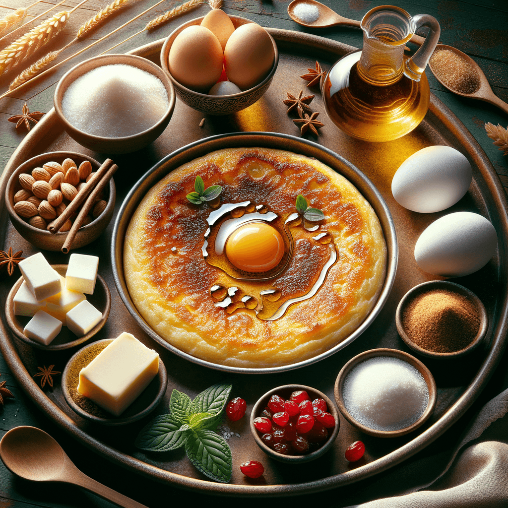 Classic Persian Sugar Omelette (Omelet Shekar)