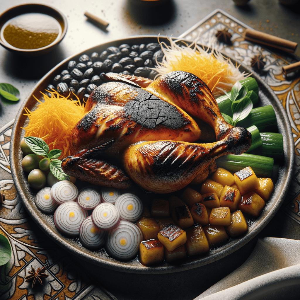 Smoky Charcoal-Grilled Persian Chicken (Morgh Zoghali)