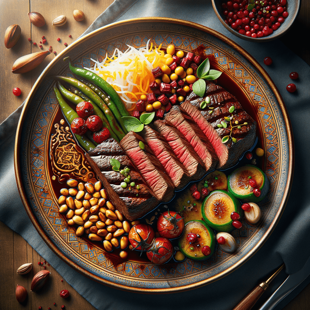 Persian-Style Beef Fillet Skillet (Khorak Fileh Gusht)