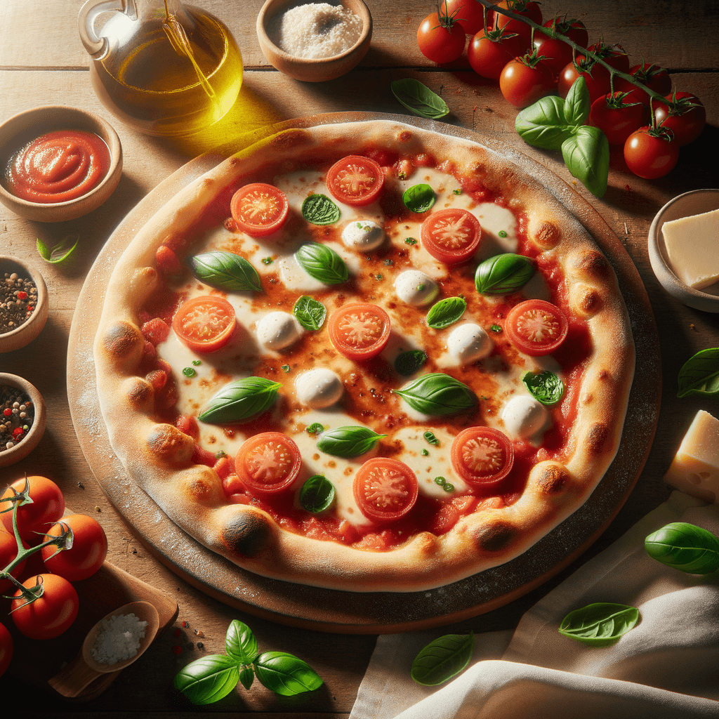 Neapolitan-Style Classic Margherita Pizza