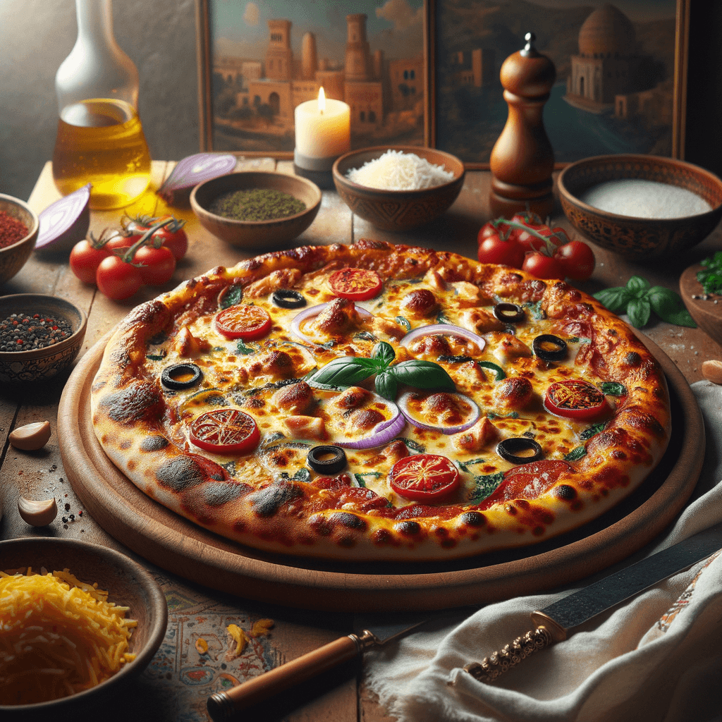 Classic Four Seasons Chicken & Tuna Pizza