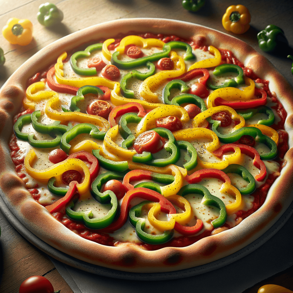 Italian Bell Pepper Trio Pizza