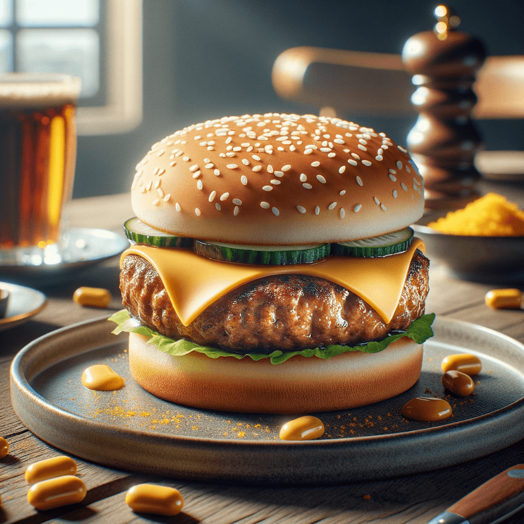 Quick Microwave Beef Burgers