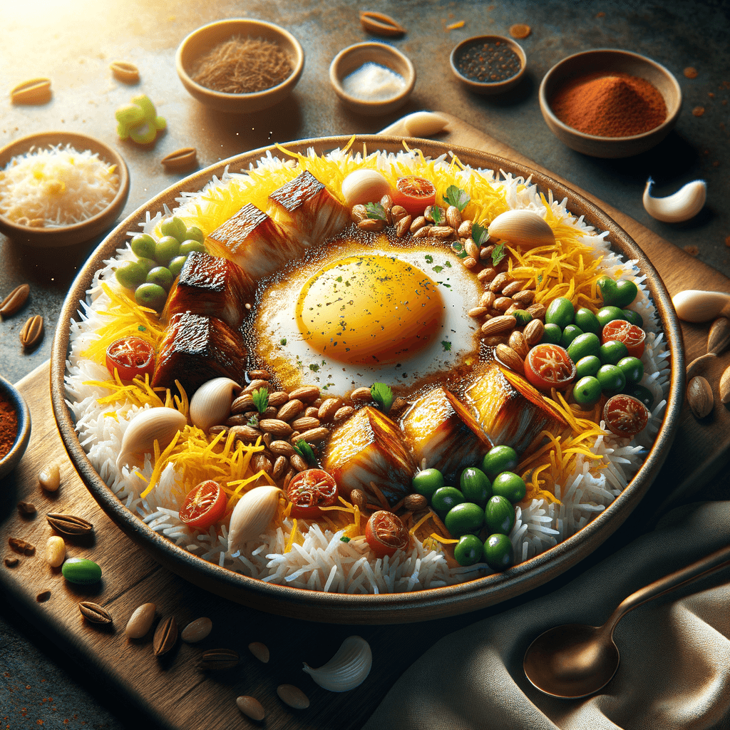 Esfahani Biriani (Isfahan-Style Beef Biryani)