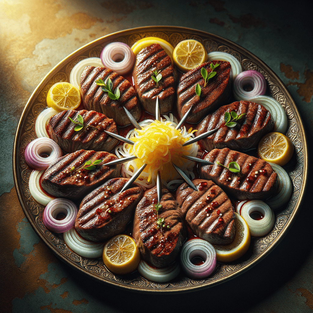 Classic Persian Lamb Liver Kebab (Jigar Kabab)